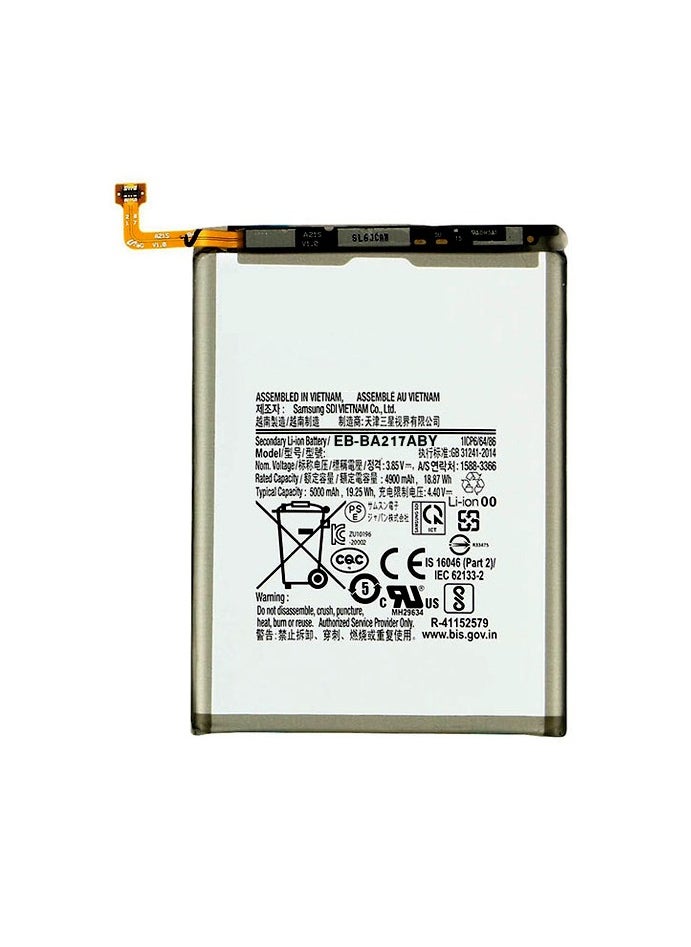 Generic - A12 A13 Battery EB-BA217ABY Replacement Battery Upgraded for Galaxy A21s A12 A13 SM-A217F SM-A217M A217DS - Image 1