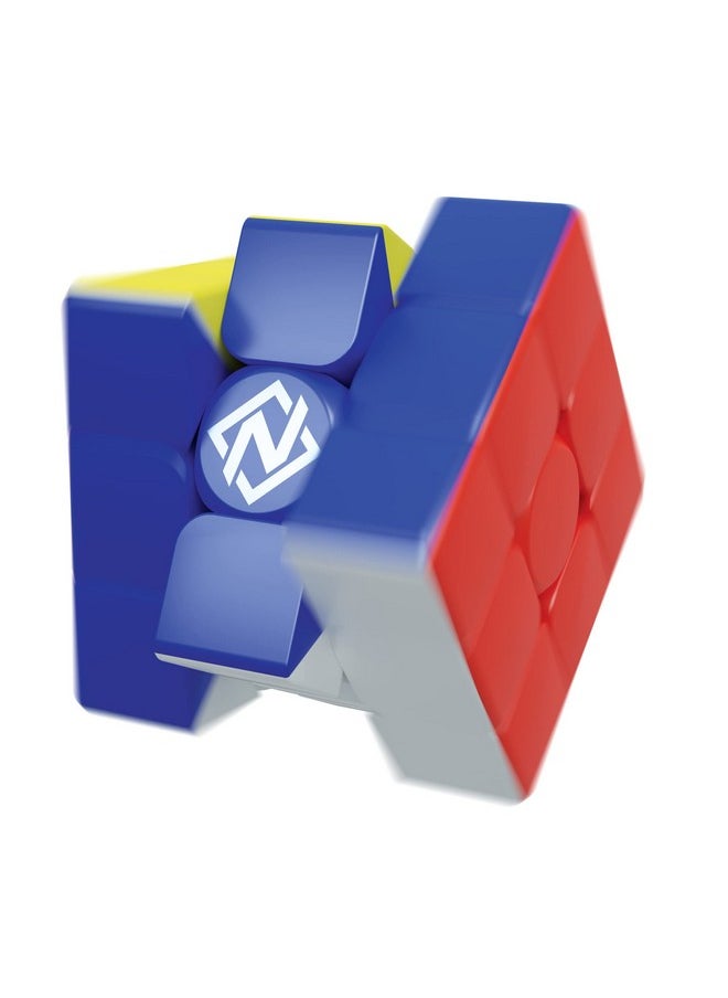 أني ماجيك مكعب السرعة الكلاسيكي Goliath NEXcube 3x3 - بدون ملصقات - تقنية فائقة السلاسة تُطلق العنان لسرعة فائقة تُحطم الأرقام القياسية! - متعدد الألوان  - Image 3