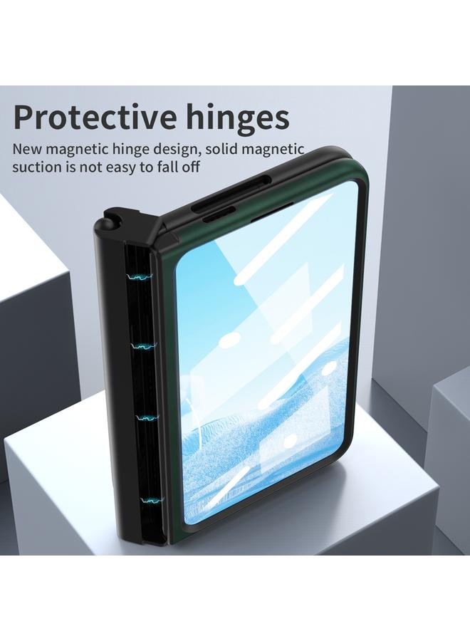 S-TOP Case For Google Pixel Fold Integrated Napa Texture All-inclusive Phone Case with Pen Slot - Image 3