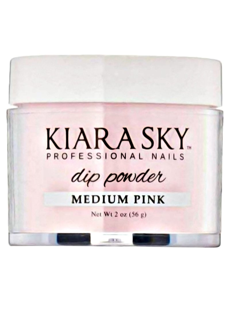 Kiara Sky Dip Powder Essentials 2 oz, Medium Pink - Image 1