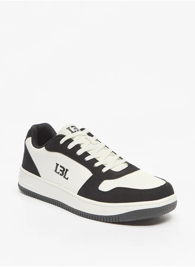 ال بي ال من شو اكسبرس Men's Solid Casual Shoes Sneakers With Lace-Up Closure