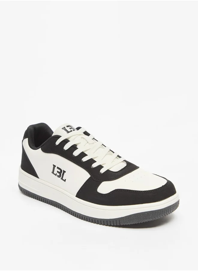 ال بي ال من شو اكسبرس Men's Solid Casual Shoes Sneakers With Lace-Up Closure