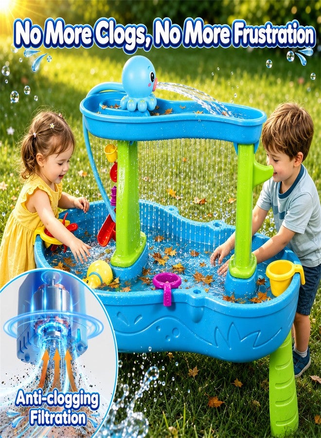 GIGILLI Upgraded Brushless Octopus Water Table Pump, 6H Continuous Flow Water Pump for Step 2 With Huge Output, 6000mAh Rechargeable Pump for Kids Water Table Accessories, Toddlers Summer Outdoor Water Toys - Image 5