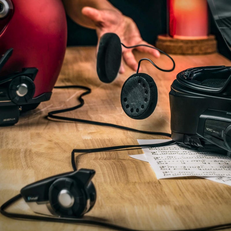 Sena - SC-A0325 High Definition Speakers, Improved Bass and Clarity | Fits 20S EVO and 30K | Upgraded (Black, One Size) - Image 3