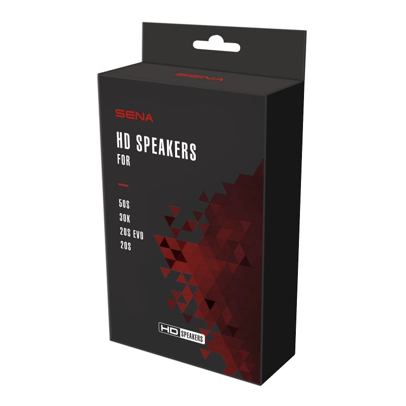 Sena - SC-A0325 High Definition Speakers, Improved Bass and Clarity | Fits 20S EVO and 30K | Upgraded (Black, One Size) - Image 1