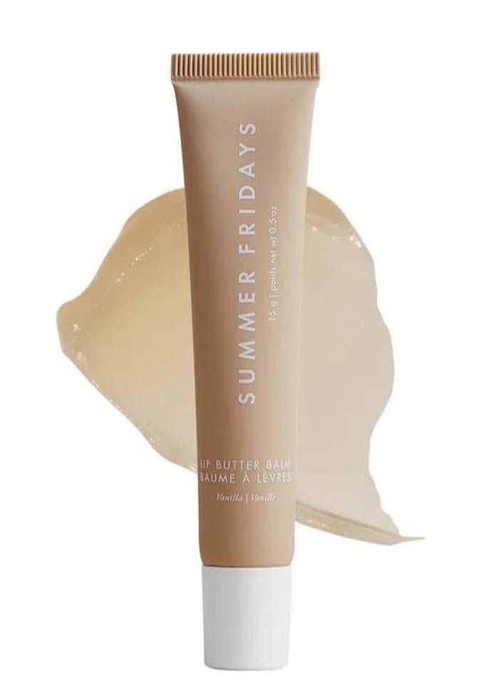 SUMMER FRIDAYS Summer Fridays Lip Balm,Moisturizing Natural Lip Balm,Moisturizes And Brightened, Contains Shea Butter, Lip Care For Dry Lips (Vanilla)  - Image 1