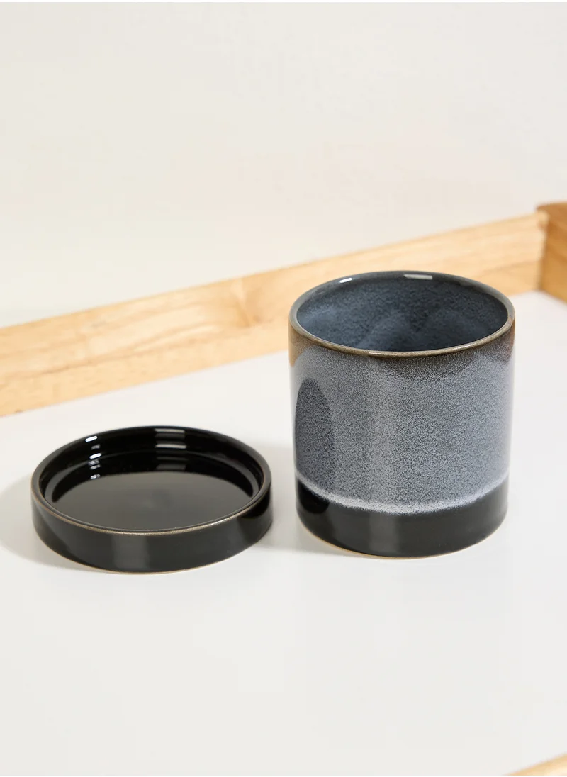 Sass & Belle Mojave Midnight Planter with Saucer