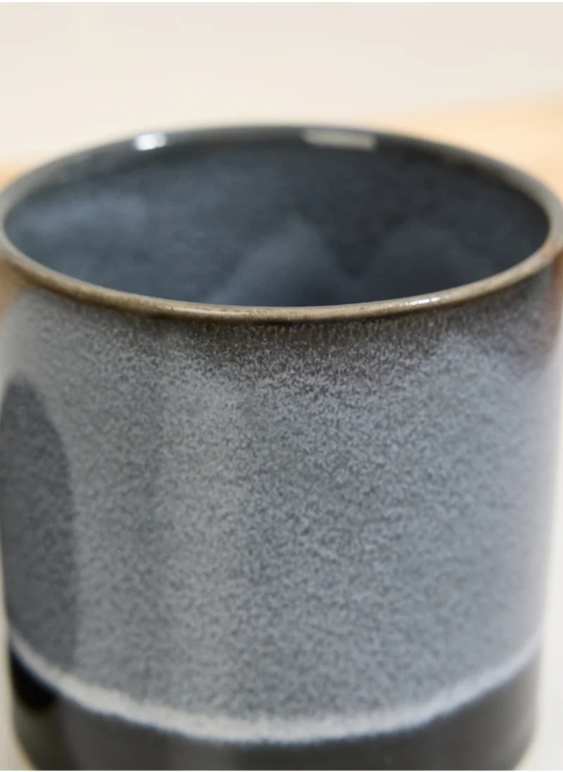 Sass & Belle Mojave Midnight Planter with Saucer