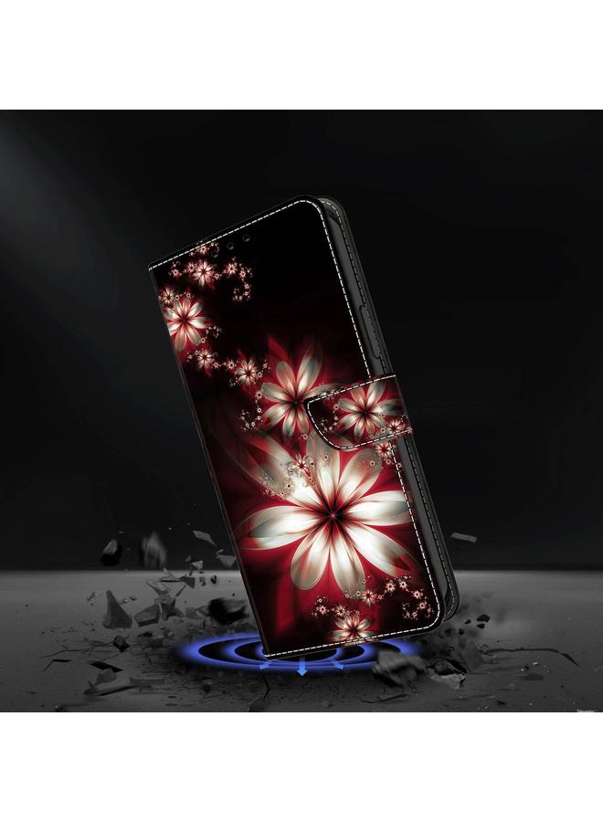 اس-توب جراب لهاتف iPhone 14 Pro Max مصنوع من الجلد المقاوم للصدمات ثلاثي الأبعاد من الكريستال - Image 5