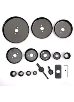 DeoDap DeoDap 19127mm Hole Saw Cutter Tool Kit Set of 16 black VVQRX0CLT1  - Image 5
