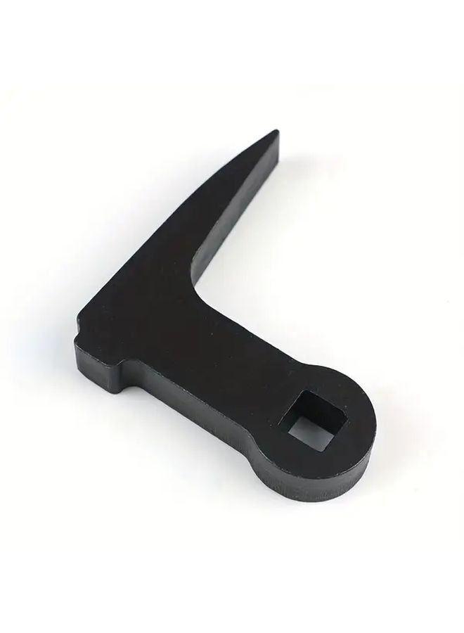 1pc 1 2 Inch Drive 90 Degree Bent Pry Bar Adapter Head Heavy Duty Socket Wrench Tool - Image 1