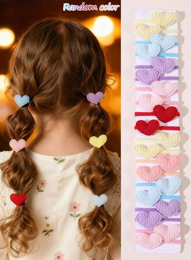Take Two 20-Piece Heart Design Hair Ties