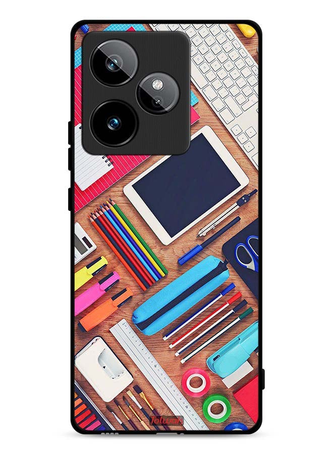 Tolwak Realme GT 7 5G Protective Case Cover Girl Hobby Desk
