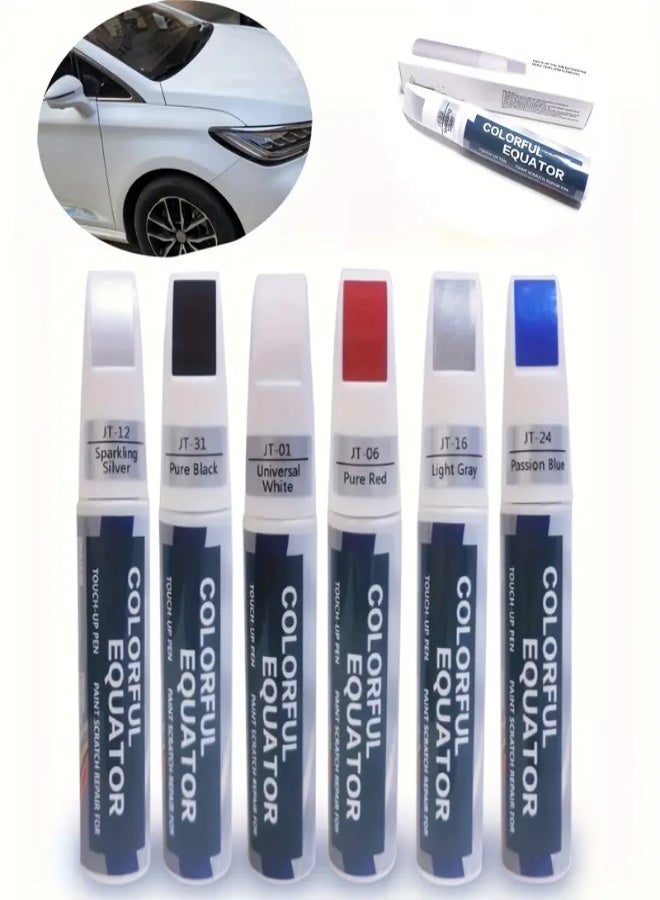 AROAQ Automotive Touch-Up Paint Pen, Multi-Color Options, Scratch Repair for Vehicles, Suitable for Various Car Parts, ABS Material, with Scratch Repair Tool , Black - Image 2