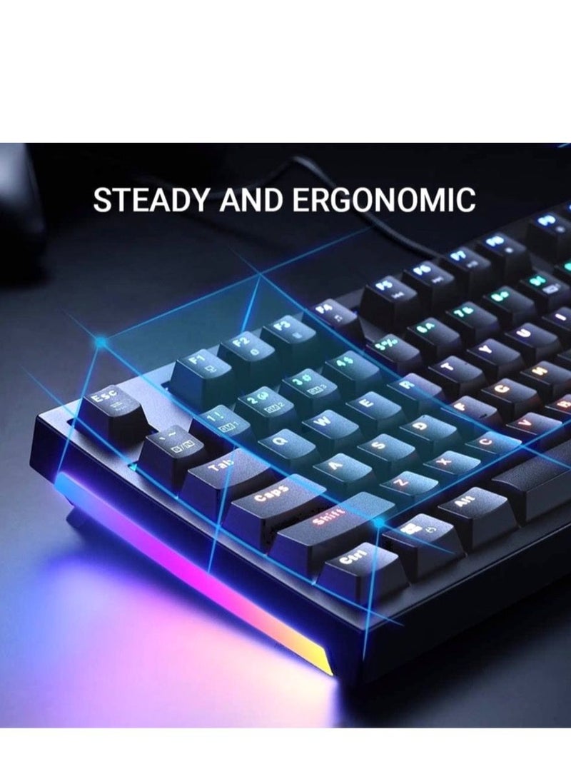ARC K660 Mechanical Gaming Keyboard- Premium Arc Edition- YELLOW
