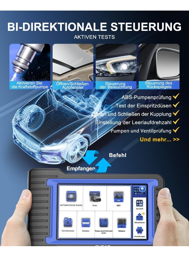 Mucar OBD2 Diagnostic Device, VO7S Car Diagnostic Tool with Bluetooth - Image 2