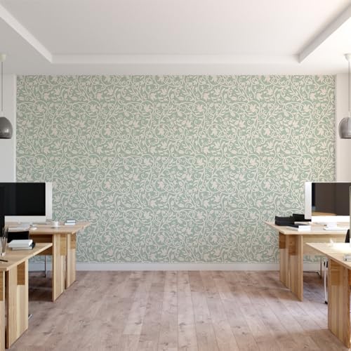 PAPER PLANE DESIGN Vintage Floral Wallpaper for Home Self Adhesive Waterproof Sticker -1 Roll Size 2 X 10 Feet.(20 Square Feet). (E) - Image 4