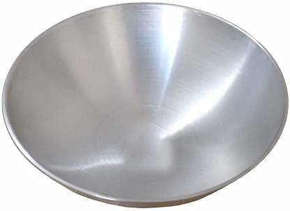 Sonanshi Sonanshi Aluminium Kadai/Frying Pan for Cooking, Aluminium Fry Kadhai/Pan for Kitchen (Without Handle) (Dia- 13 Inch)  - Image 1