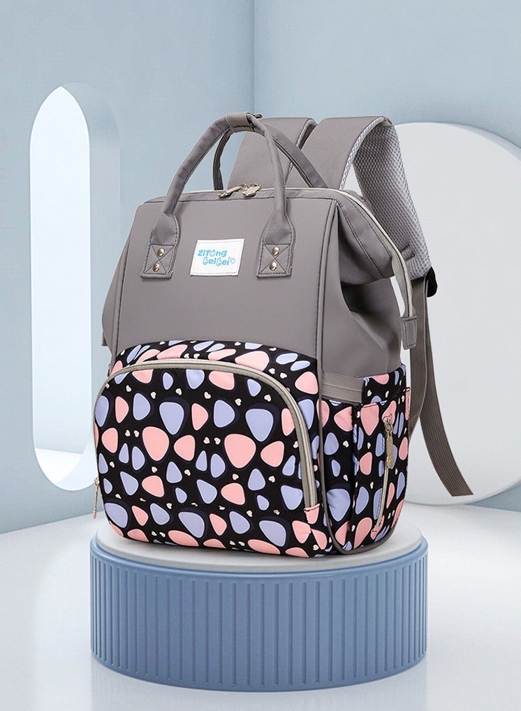 Portable Large Capacity Leisure Multifunctional Backpack, Baby Stroller Hanging Bag - Image 4