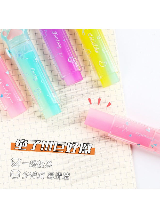 HELPS Cute Cat's Claw Push-pull Jelly Eraser Clean Primary School Students Retractable Rubber Without Leaving Marks - Image 3