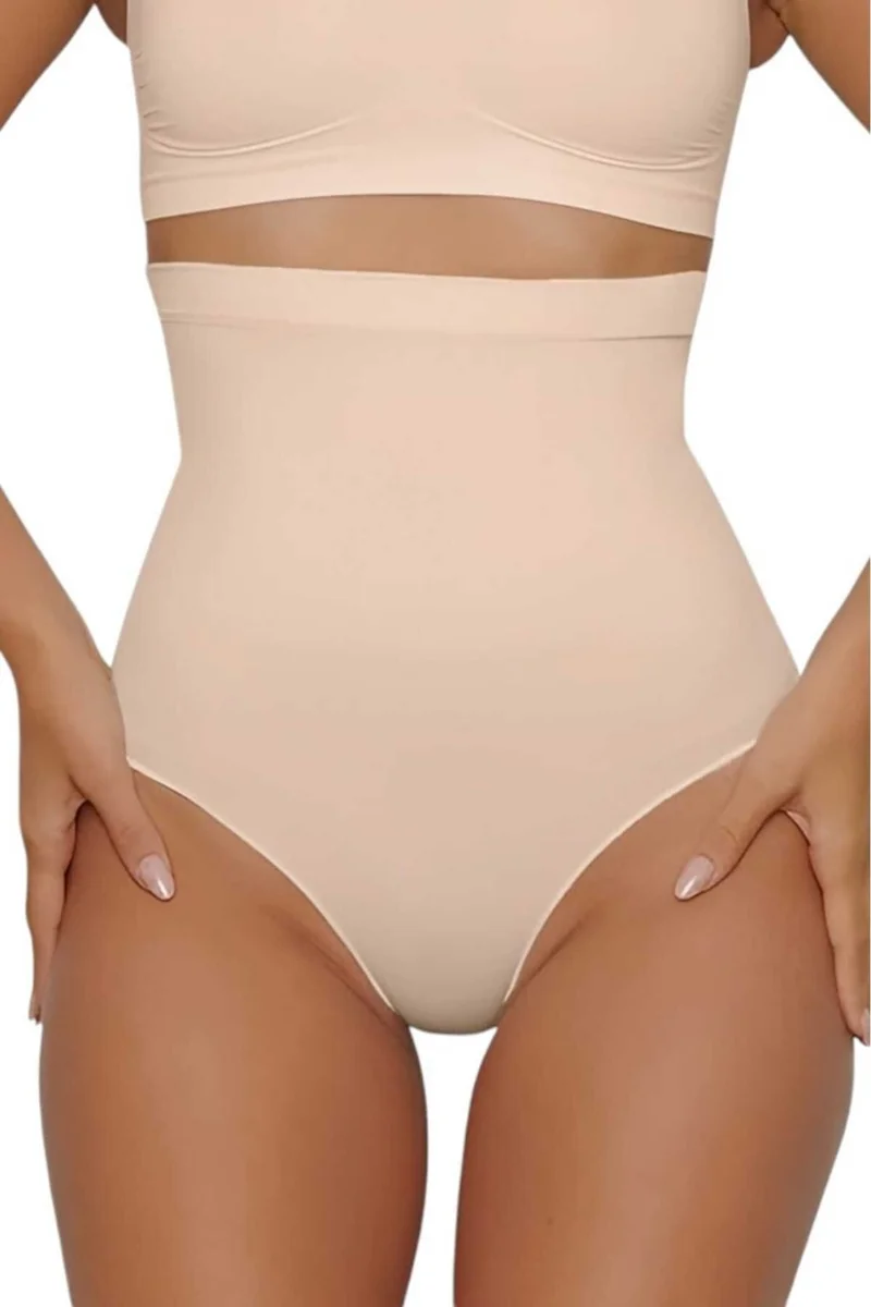 تيزجيلسين كورسيه نسائي بدون خياطة بخصر عالٍ