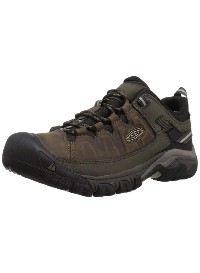Keen Men's Targhee Low Height Waterproof Hiking Shoes, Bungee Cord/Black, 13 / 47 EU - Image 1