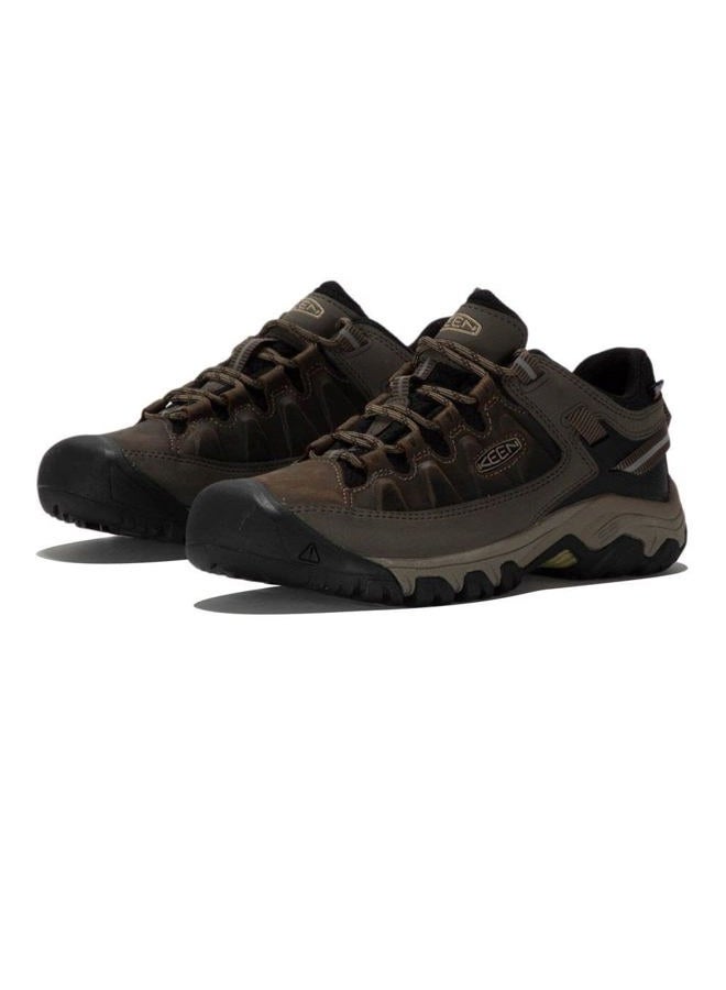 Keen Men's Targhee Low Height Waterproof Hiking Shoes, Bungee Cord/Black, 13 / 47 EU - Image 5