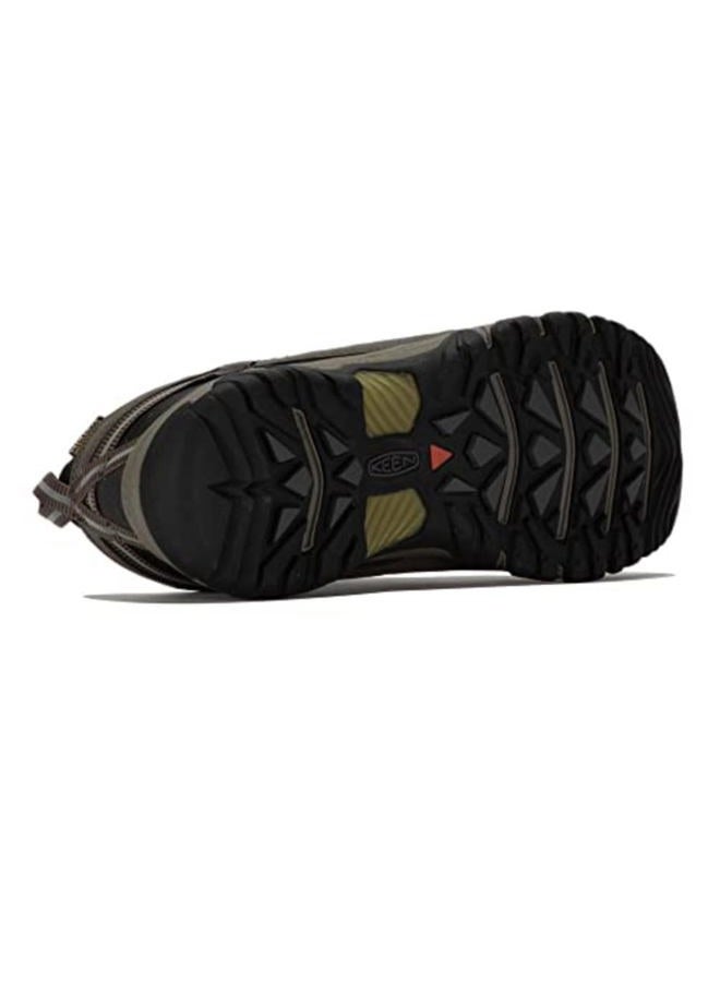 Keen Men's Targhee Low Height Waterproof Hiking Shoes, Bungee Cord/Black, 13 / 47 EU - Image 4
