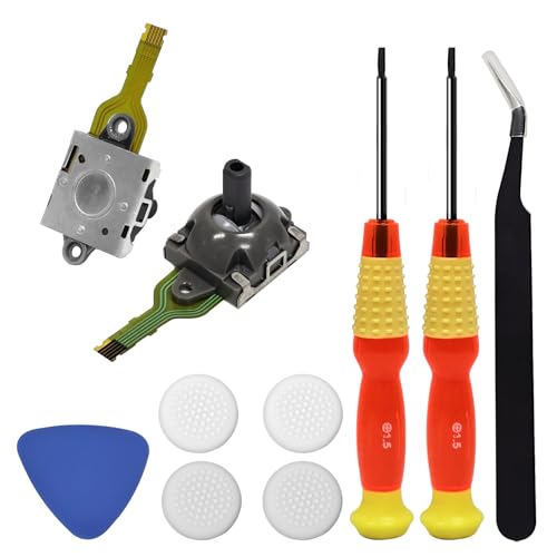 Eaglewireless 2 Pack Joystick Replacement for ROG Ally,GPD WIN3 Win4 Handheld and Pico 2 Pico 3 VR Controller Analog Stick Transducer Drift Repair Kit Accessories+Tools - Image 1