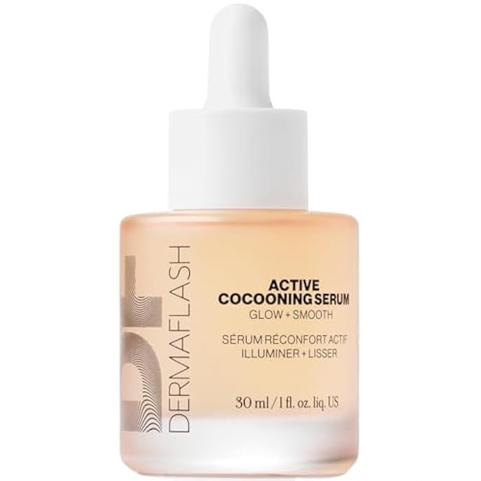 DERMAFLASH Cocooning Face Serum, Glow & Smooth Hydrating Serum for Face