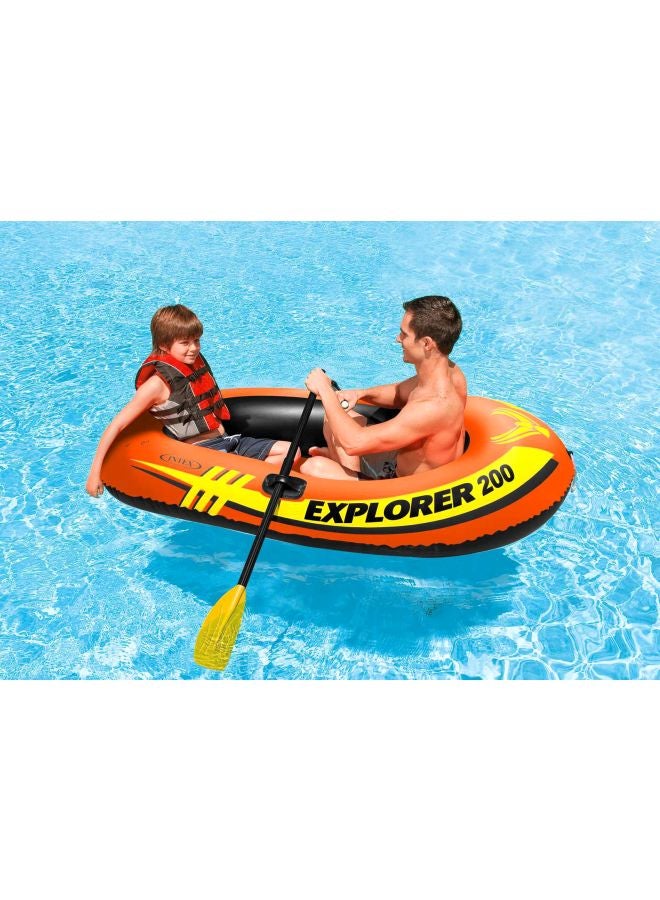 INTEX Explorer 200 Inflatable Boat - Image 3
