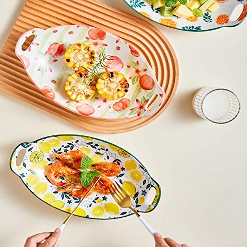 pepplo Porcelain Bakeware Set, Rectangular Baking Dish, Baking Pans for Kitchen, Cooking, Cake Dinner, Hotel, Restaurant, Banquet and Daily Use (Pack of 1PCS, Dish Rectangle - A) - Image 2