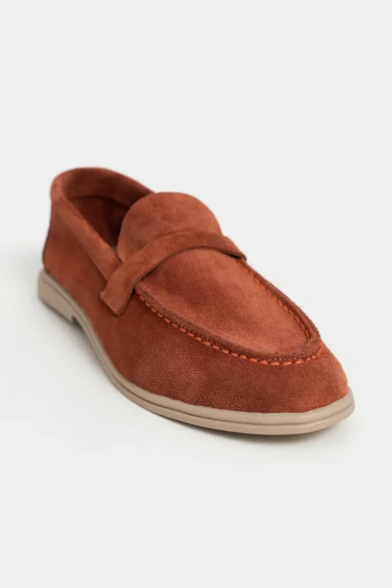 Nisantasi Shoes  Bery Genuine Suede Leather Loafers for Women | Best Price UAE