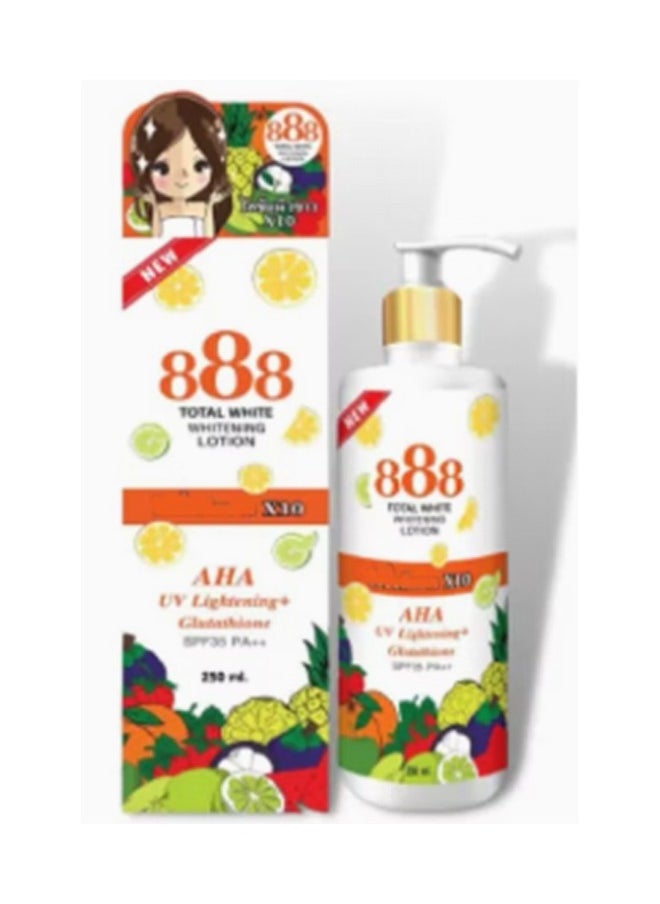 888 توتال وايت - لوشن التبييض 250 مل - Image 1