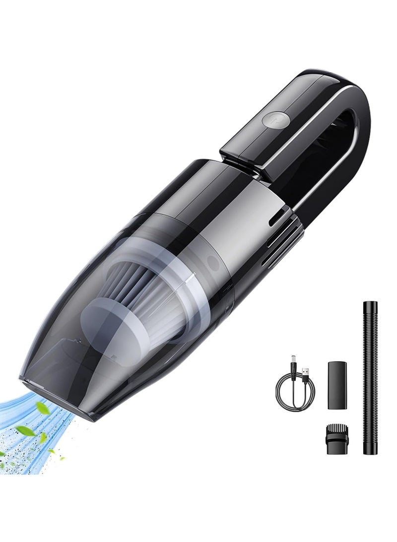 Portable Car Vacuum Cleaner,6000Pa Cordless Vacuum Cleaner,Powerful Handheld Vacuum Suction for Car Home and Office - Image 1