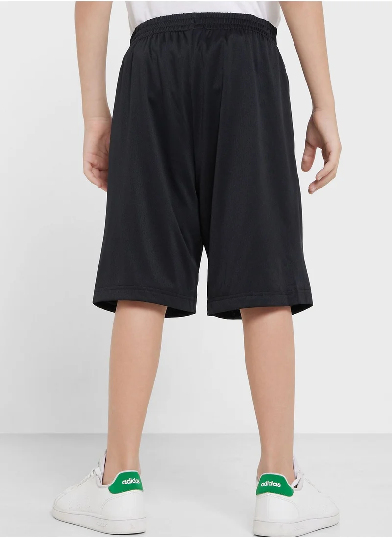 Adidas Junior Brand Love Mesh Shorts
