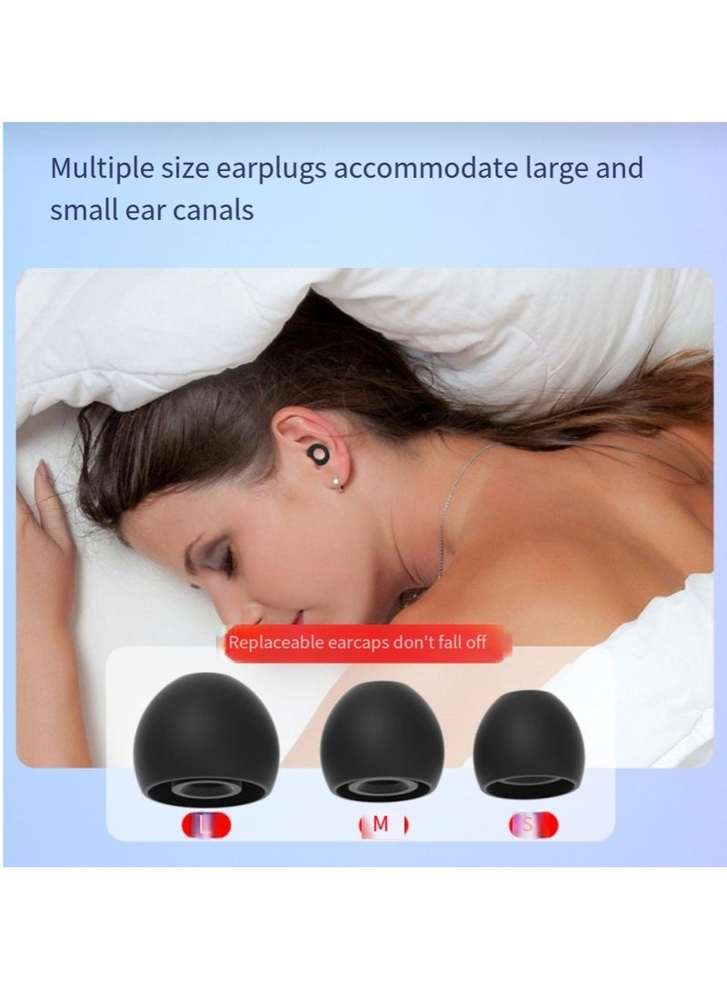 General - Sleep Noise Cancelling Earplugs – Reusable Silicone Earplugs with 3 Pairs of Eartips and Case, Ideal Sleeping Earplugs, Soft and Comfortable Hearing Protection for Sleeping, Concerts, Work, Traveling and Focusing - Image 1