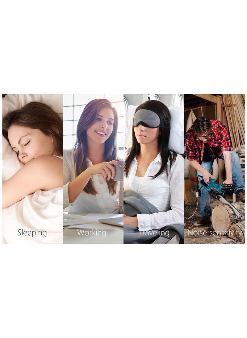 General - Sleep Noise Cancelling Earplugs – Reusable Silicone Earplugs with 3 Pairs of Eartips and Case, Ideal Sleeping Earplugs, Soft and Comfortable Hearing Protection for Sleeping, Concerts, Work, Traveling and Focusing - Image 1