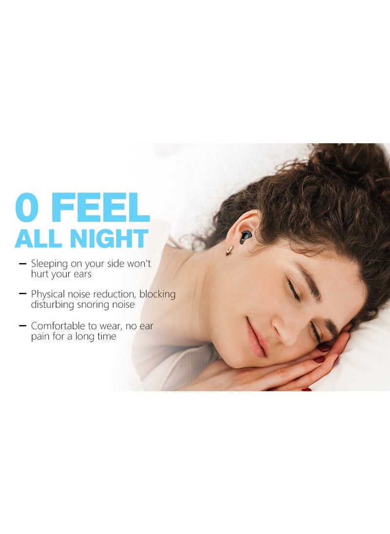 General - Sleep Noise Cancelling Earplugs – Reusable Silicone Earplugs with 3 Pairs of Eartips and Case, Ideal Sleeping Earplugs, Soft and Comfortable Hearing Protection for Sleeping, Concerts, Work, Traveling and Focusing - Image 1
