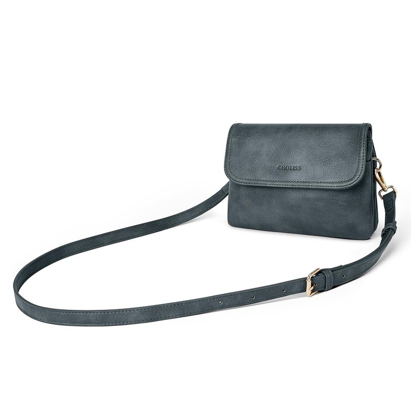 CHOLISS Small Crossbody Bags for Women, Vegan Leather Cell Phone Purse, Mini Travel Purse with Adjustable Strap Womens Gifts - Image 1