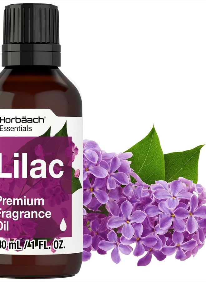Horbaach Lilac Fragrance Oil | 1 fl oz (30ml) | Premium Grade | for Diffusers, Candle and Soap Making, DIY Projects & More  - Image 1