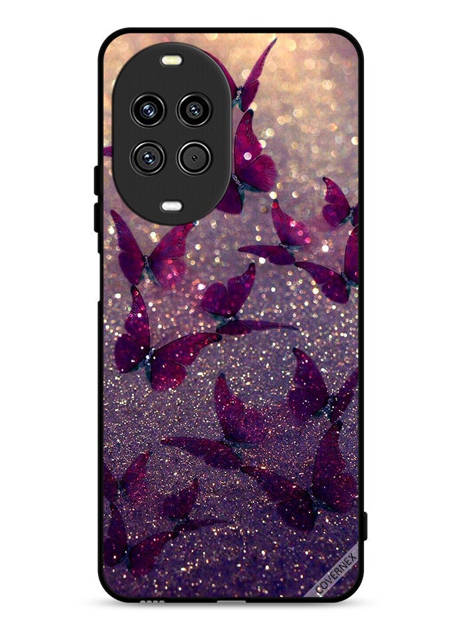 Covernex Huawei nova 14 Pro 5G Protective Case Cover Glitter Butterflies