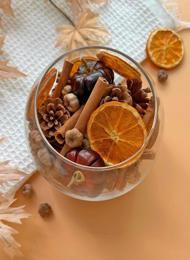 Apragaz Fall Potpourri Bowl Filler with Mini Pumpkin, Cinnamon Stick, Dried Orange Slices, Pine Cone-Perfect for Farmhouse Harvest Christmas Thanksgiving Autumn Halloween Fall Potpourri - Image 3