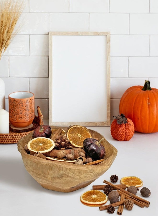 Apragaz Fall Potpourri Bowl Filler with Mini Pumpkin, Cinnamon Stick, Dried Orange Slices, Pine Cone-Perfect for Farmhouse Harvest Christmas Thanksgiving Autumn Halloween Fall Potpourri - Image 4