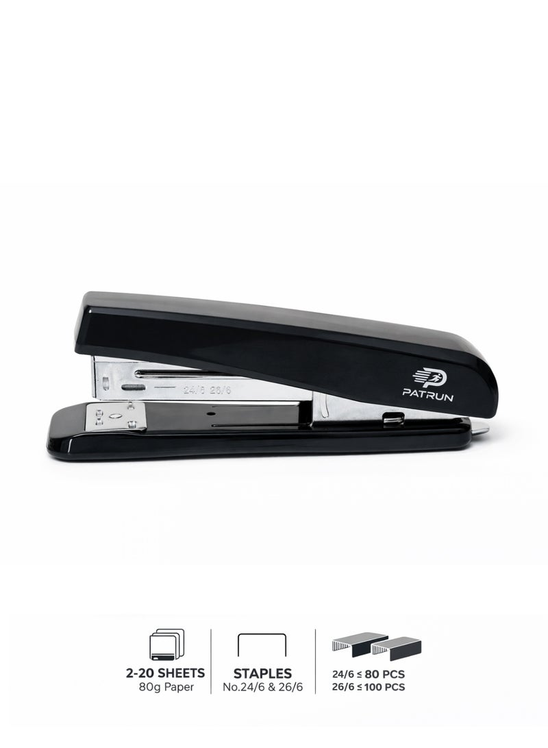 Stapler 24/6 & 26/6 PATRUN Office Stapler - Image 1