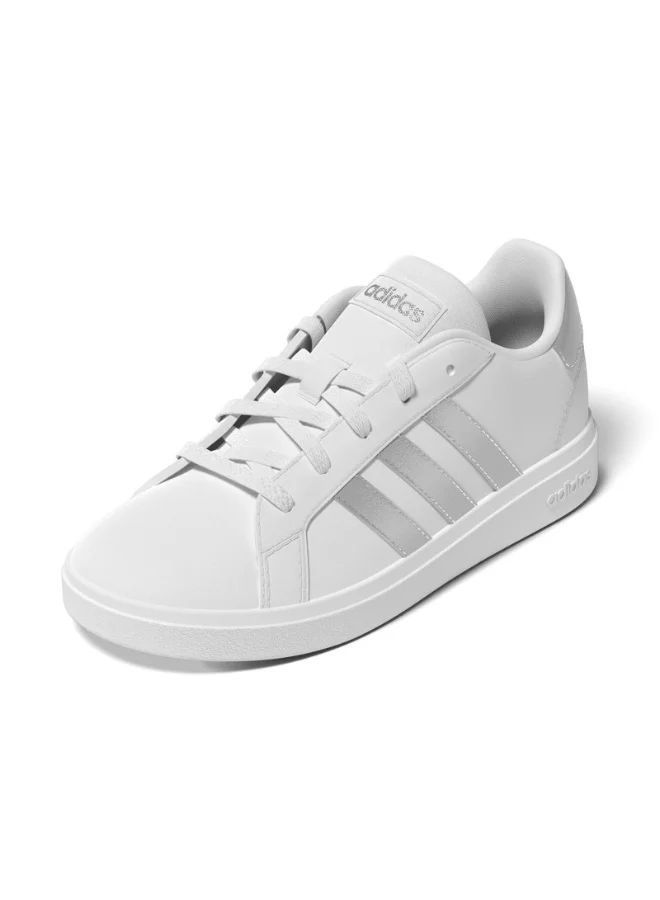 adidas Adidas Grand Court 2.0 K U White Sportswear Shoes For Kids