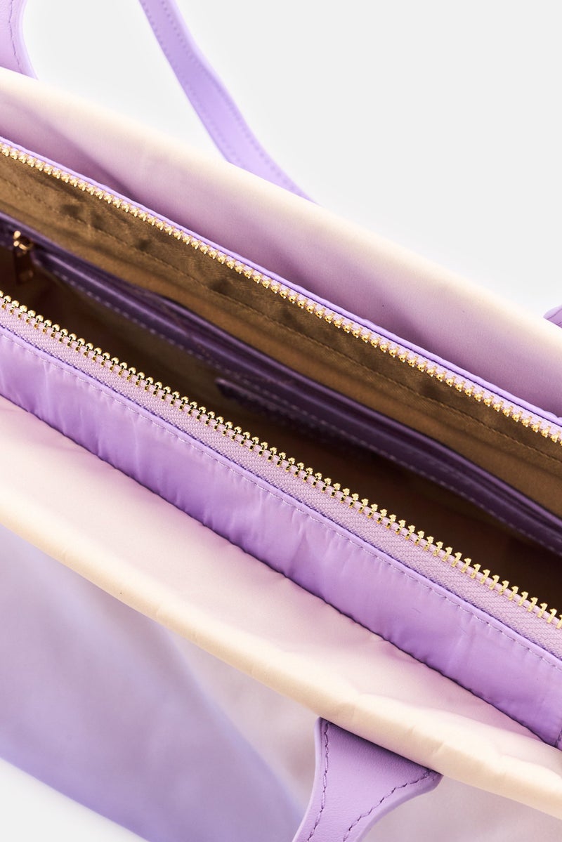 Nicole Miller Women Brand Logo Tote Bag, Multicolor - Image 3