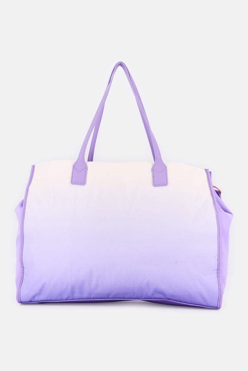 Nicole Miller Women Brand Logo Tote Bag, Multicolor - Image 2