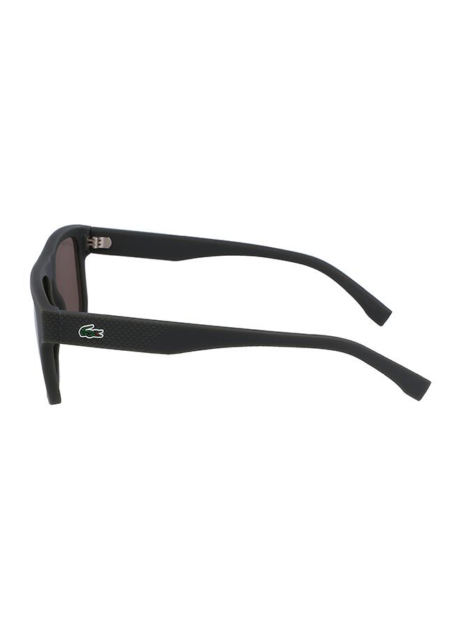 LACOSTE نظارة شمسية مستطيلة للرجال L6001S-275-5617 حجم العدسة : 56 ملم  - Image 4