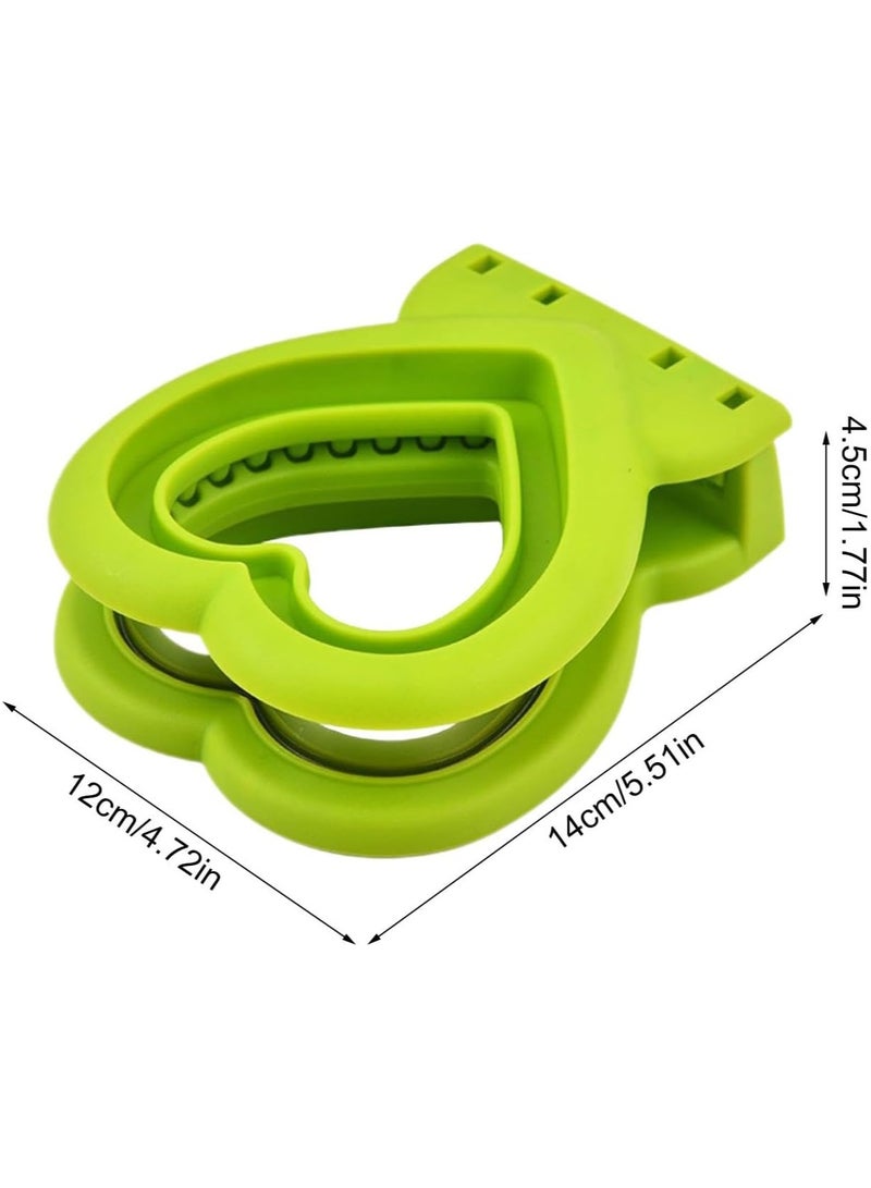 Sandwich Cutter and Sealer for Kids, 2Pcs Uncrustable Sandwich Maker and Decruster set,DIY Decruster Pocket Sandwiches, Great for Breakfast Sandwich Maker, Lunchbox and Bento Box - Image 2